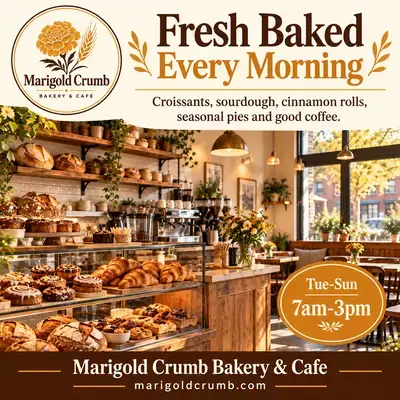 Come Visit Ads ad: poster of what is fresh today