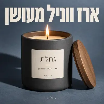 צילומי סטודיו: צילום פלאש עם כותרת גדולה
