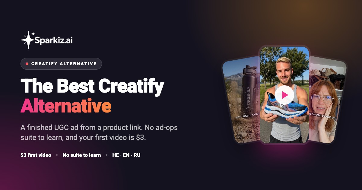 The best Creatify alternative in 2026