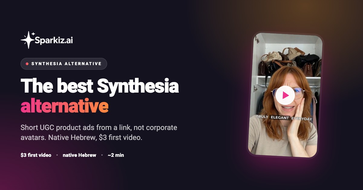The best Synthesia alternative in 2026