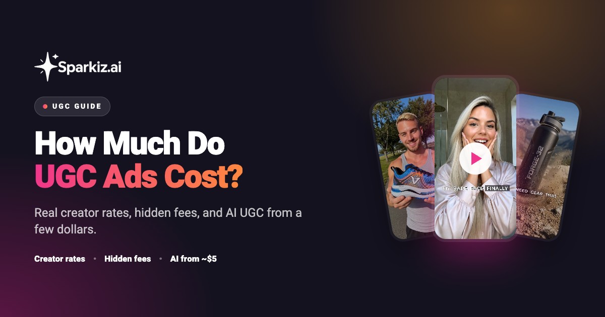 How much UGC ads cost in 2026: real rates and AI prices