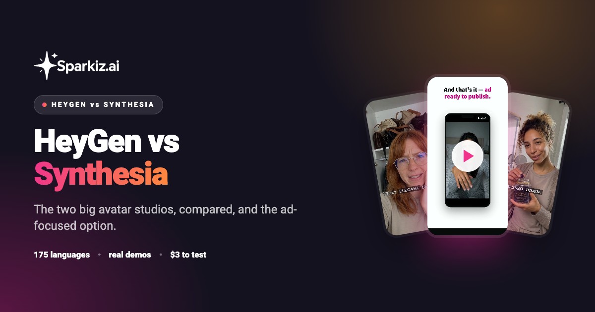 HeyGen vs Synthesia compared